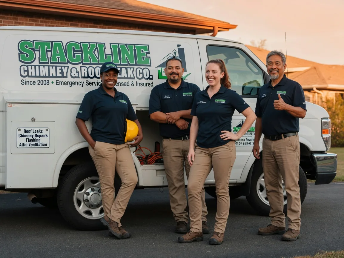Chimney flashing repair company in Langhorne, PA